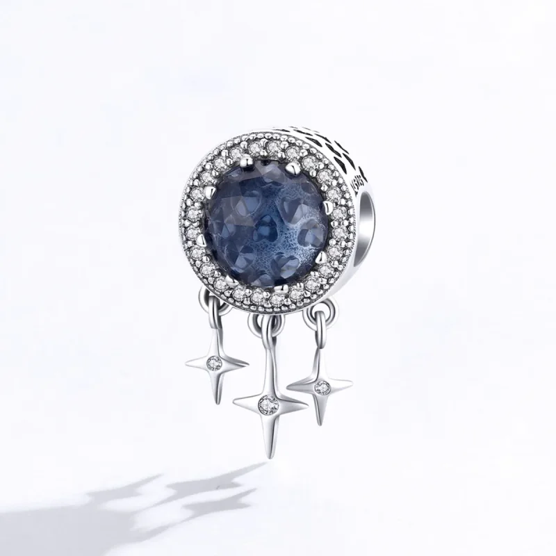 (kép) PANDORA típusú kék csillag charm - SCC1432 - Megtekintés 2