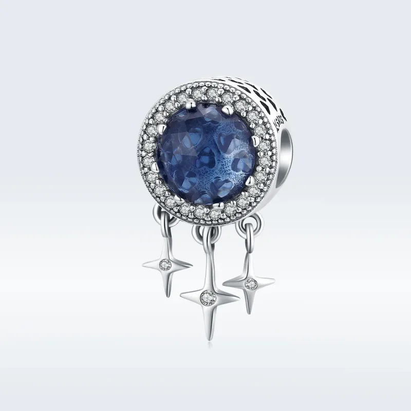 (kép) PANDORA típusú kék csillag charm - SCC1432 - Megtekintés 5