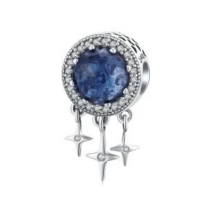 (kép) PANDORA típusú kék csillag charm - SCC1432