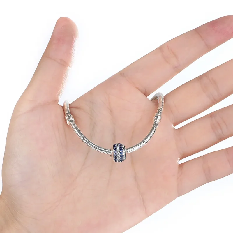 (kép) PANDORA típusú kék part charm - SCC104 - Megtekintés 4