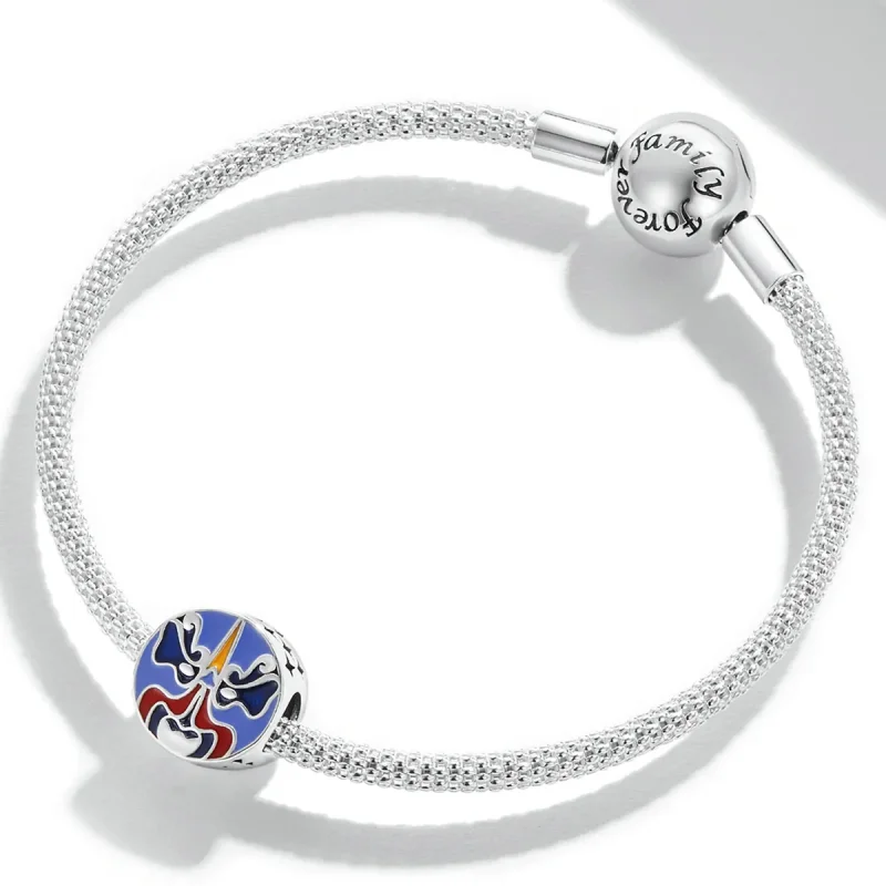 (kép) PANDORA típusú Kínai opera maszk Charm - SCC2108 - Megtekintés 3