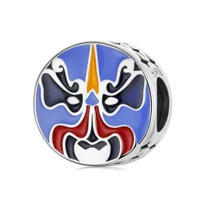 (kép) PANDORA típusú Kínai opera maszk Charm - SCC2108