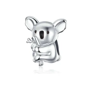 (kép) PANDORA típusú koala medve charm - BSC093