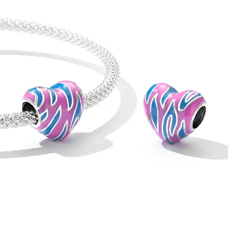 (kép) PANDORA típusú Kontrasztos színszeretet Charm - SCC2215 - Megtekintés 5