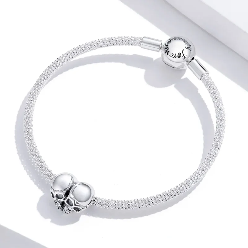 (kép) PANDORA típusú koponyák charm - SCC1519 - Megtekintés 3