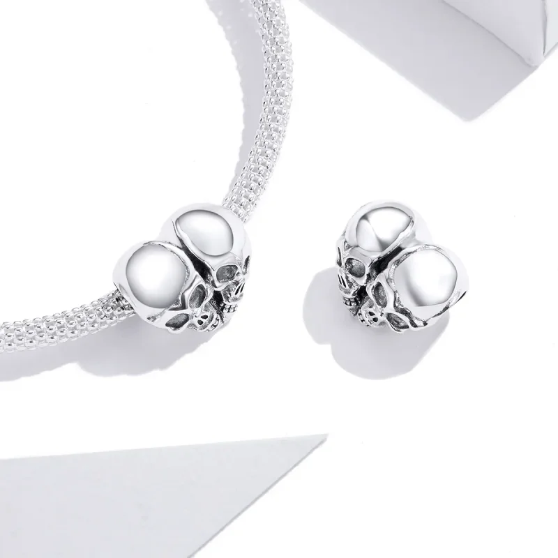 (kép) PANDORA típusú koponyák charm - SCC1519 - Megtekintés 4