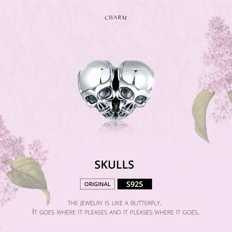 (kép) PANDORA típusú koponyák charm - SCC1519 - Megtekintés 6