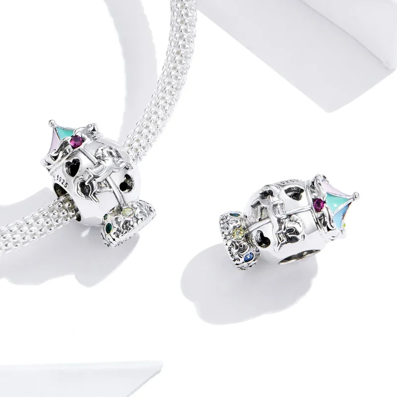(kép) PANDORA típusú körhinta charm - SCC1499 - Megtekintés 2