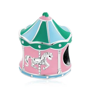 (kép) PANDORA típusú Körhinta Charm - SCC2233