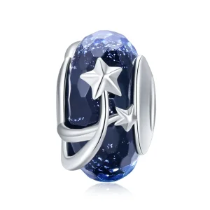 (kép) PANDORA típusú Késő őszi éjszakai égbolt Charm - SCC861