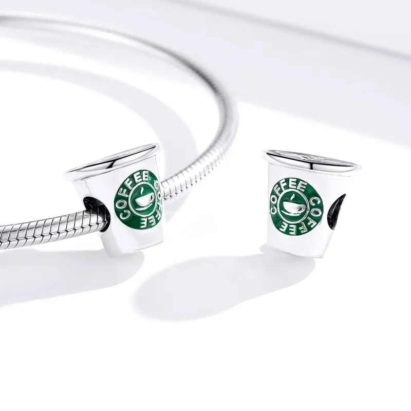 (kép) PANDORA típusú kávé ideje charm - SCC1545 - Megtekintés 2