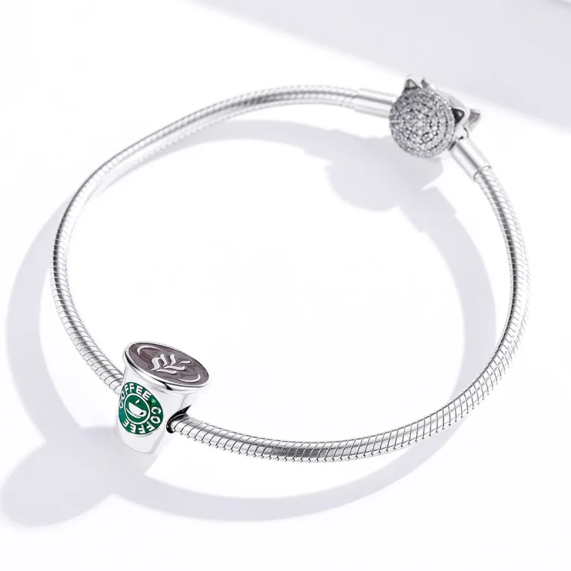 (kép) PANDORA típusú kávé ideje charm - SCC1545 - Megtekintés 3