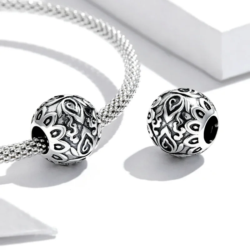 (kép) PANDORA típusú Ülő Buddha és lótusz Charm - SCC2168 - Megtekintés 4