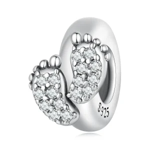 (kép) PANDORA típusú Lábak spacer charm - BSC688