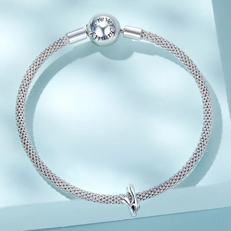 (kép) PANDORA típusú Ölelés spacer charm - SCC2363 - Megtekintés 4