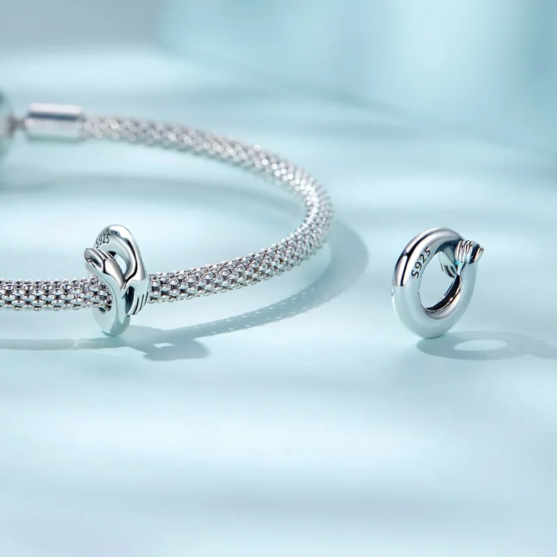 (kép) PANDORA típusú Ölelés spacer charm - SCC2363 - Megtekintés 5