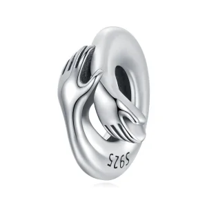 (kép) PANDORA típusú Ölelés spacer charm - SCC2363