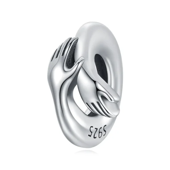 (kép) PANDORA típusú Ölelés spacer charm - SCC2363