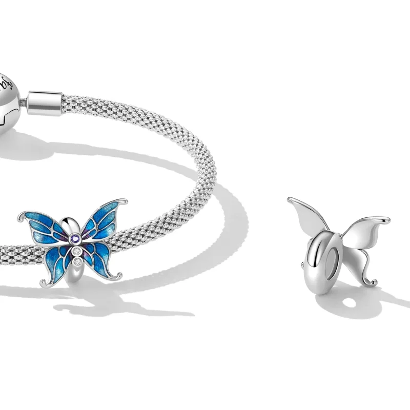 (kép) PANDORA típusú Lepke Charm - SCC2326 - Megtekintés 4