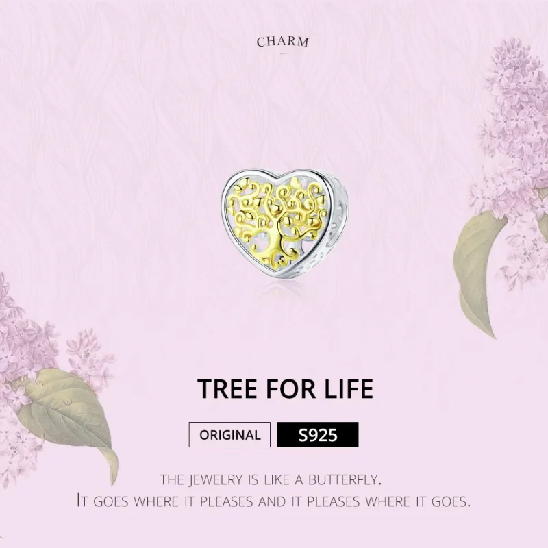 (kép) PANDORA típusú életfa charm - SCC1264 - Megtekintés 2