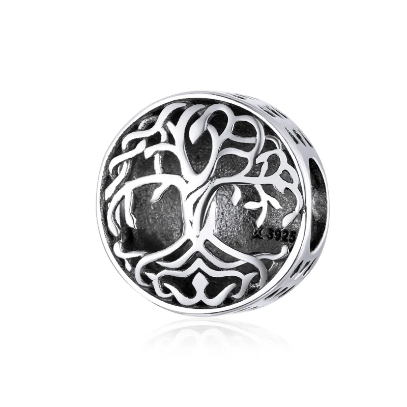 (kép) PANDORA típusú életfa charm - SCC1457