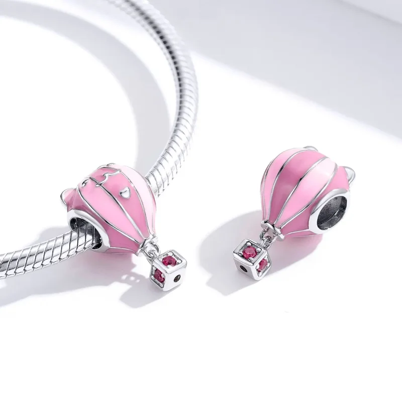(kép) PANDORA típusú állati ballon charm - SCC1378 - Megtekintés 2