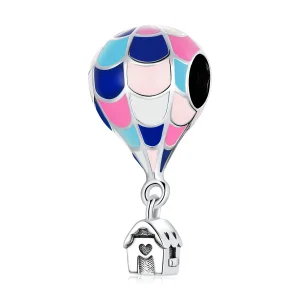 (kép) PANDORA típusú Álom hőlégballon Charm - BSC545