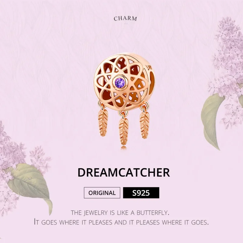 (kép) PANDORA típusú álomfogó charm - SCC330-C - Megtekintés 6
