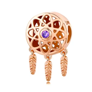 (kép) PANDORA típusú álomfogó charm - SCC330-C