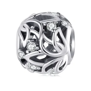 (kép) PANDORA típusú Lótusz Charm - BSC675