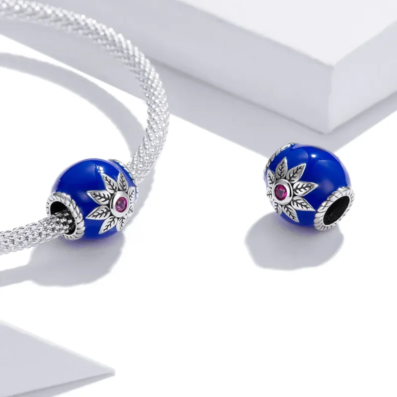 (kép) PANDORA típusú lótusz charm - SCC1822 - Megtekintés 4