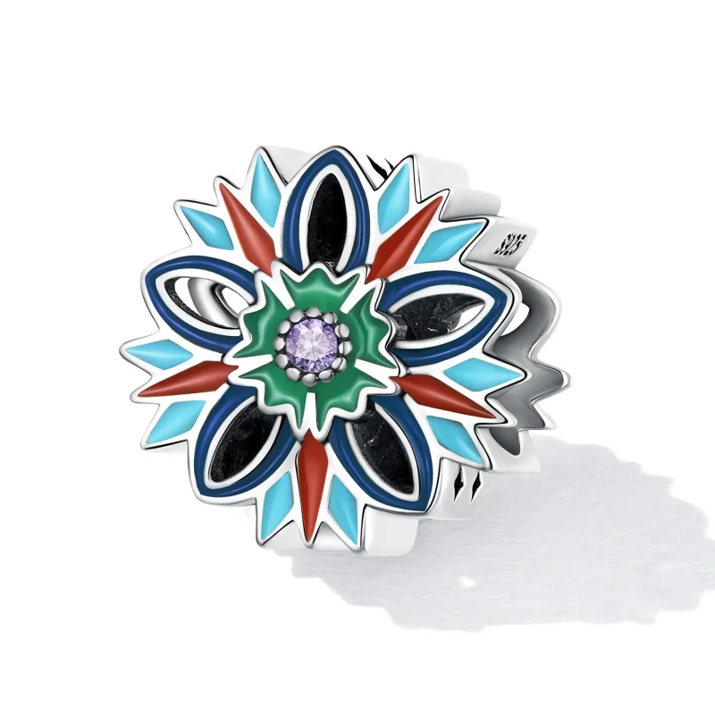 (kép) PANDORA típusú Lótusz Charm - SCC2257 - Megtekintés 2