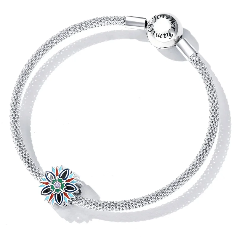 (kép) PANDORA típusú Lótusz Charm - SCC2257 - Megtekintés 5