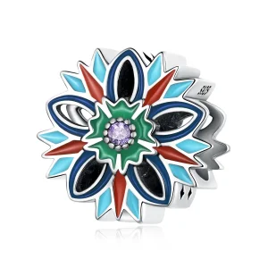 (kép) PANDORA típusú Lótusz Charm - SCC2257