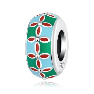 (kép) PANDORA típusú Lótusz spacer charm - SCC2258