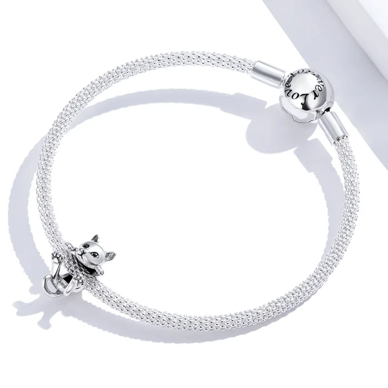 (kép) PANDORA típusú Macska Charm - BSC208 - Megtekintés 2