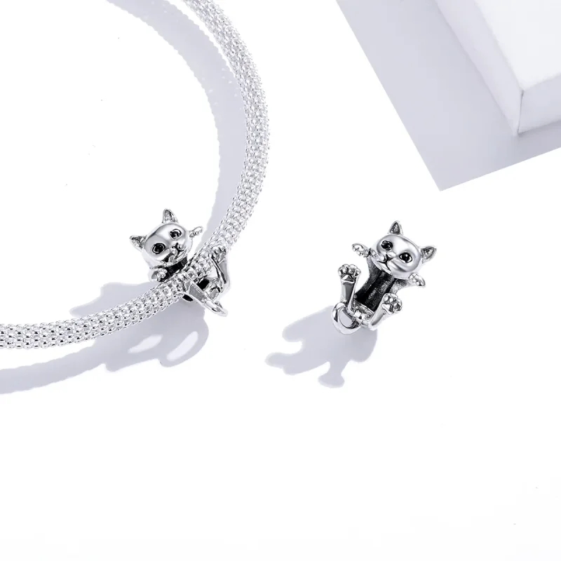 (kép) PANDORA típusú Macska Charm - BSC208 - Megtekintés 3