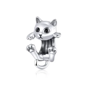 (kép) PANDORA típusú Macska Charm - BSC208