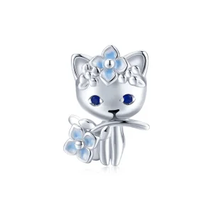 (kép) PANDORA típusú Macska manó Charm - BSC394