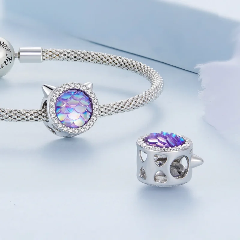 (kép) PANDORA típusú Macskafej hal skála Charm - BSC703 - Megtekintés 4