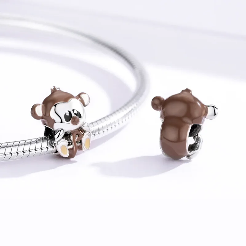 (kép) PANDORA típusú majom charm - BSC125 - Megtekintés 4