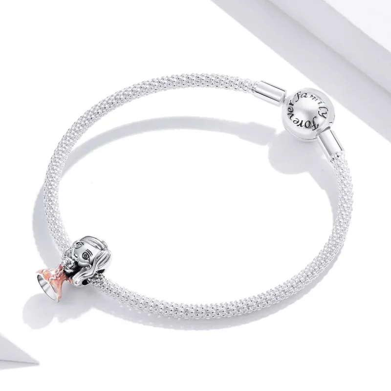 (kép) PANDORA típusú menyasszony charm - SCC1811 - Megtekintés 3