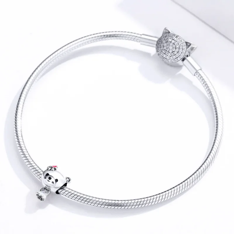 (kép) PANDORA típusú Menyasszony medve Charm - SCC1474 - Megtekintés 3