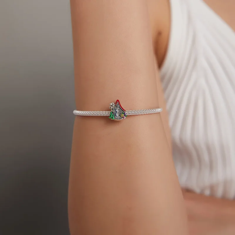 (kép) PANDORA típusú Meseház Charm - SCC1889 - Megtekintés 5