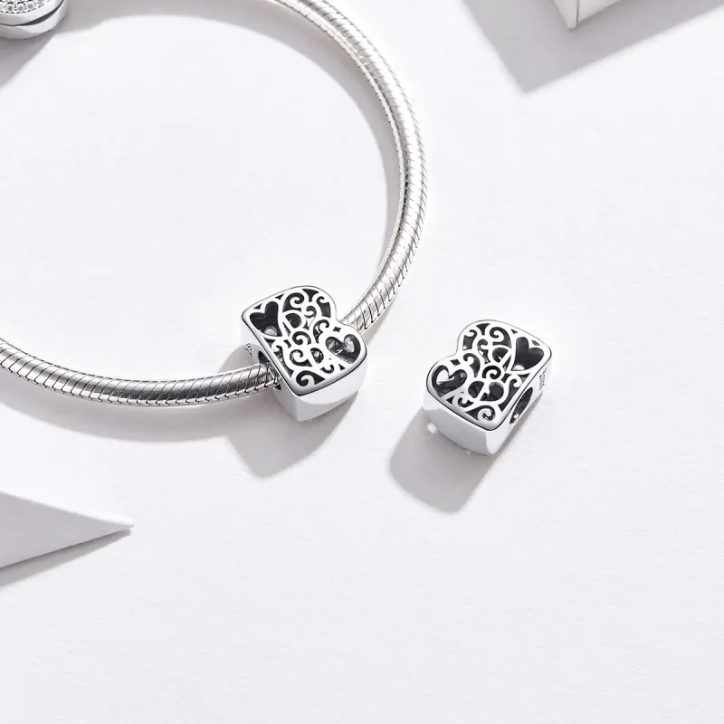 (kép) PANDORA típusú mágikus ábécé b charm - SCC1229-B - Megtekintés 2