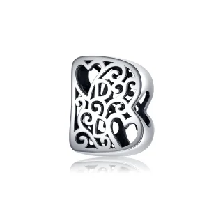 (kép) PANDORA típusú mágikus ábécé b charm - SCC1229-B