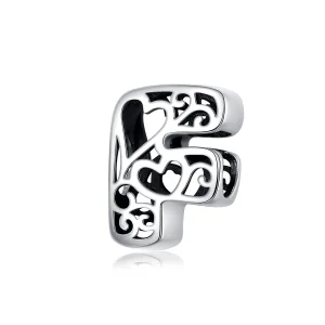 (kép) PANDORA típusú mágikus ábécé f charm - SCC1229-F