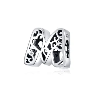 (kép) PANDORA típusú mágikus ábécé m charm - SCC1229-M