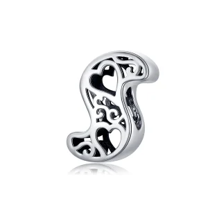 (kép) PANDORA típusú mágikus ábécé s charm - SCC1229-S