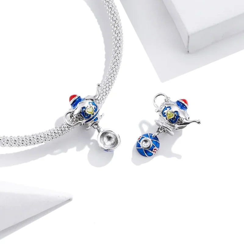 (kép) PANDORA típusú Mágikus teáskanna Charm - BSC318 - Megtekintés 3